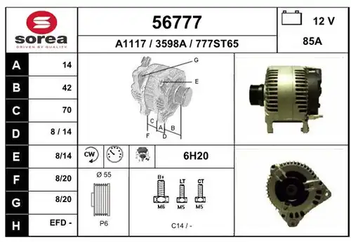 генератор EAI 56777