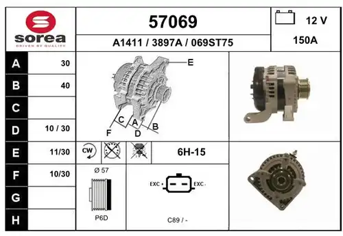 генератор EAI 57069