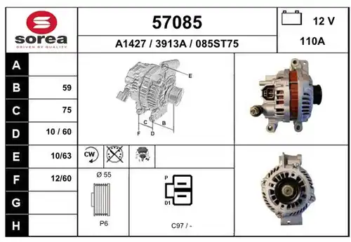 генератор EAI 57085