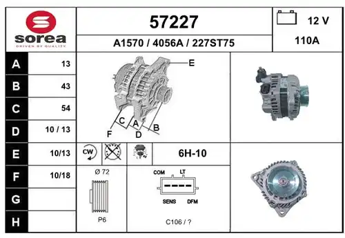 генератор EAI 57227