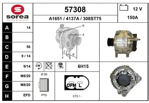 генератор EAI 57308