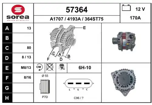 генератор EAI 57364