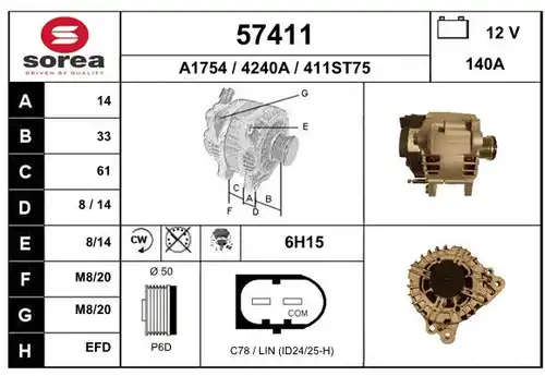 генератор EAI 57411