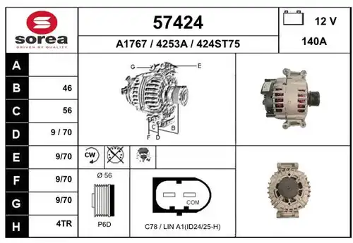 генератор EAI 57424