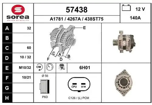 генератор EAI 57438