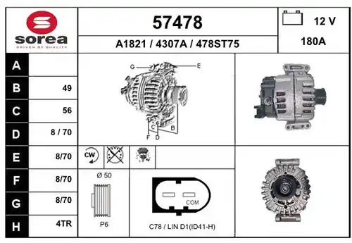 генератор EAI 57478