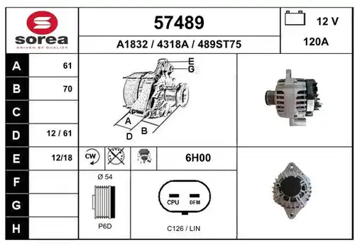 генератор EAI 57489