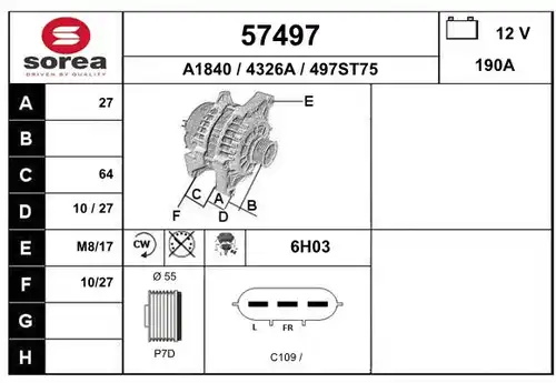 генератор EAI 57497