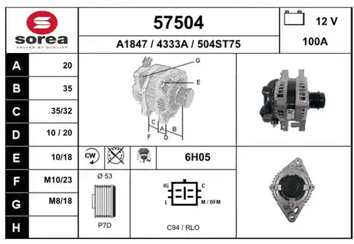 генератор EAI 57504