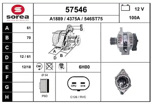 генератор EAI 57546