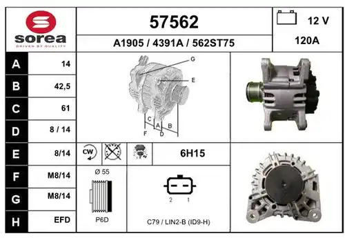 генератор EAI 57562