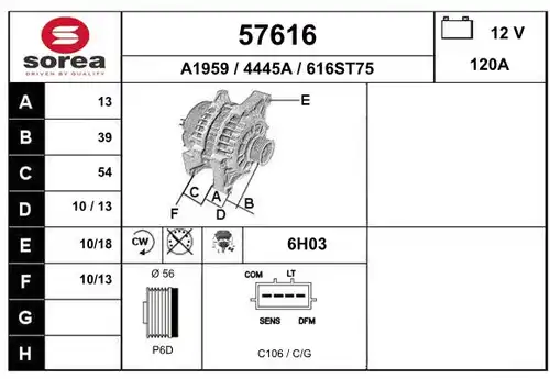 генератор EAI 57616