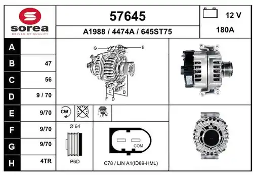 генератор EAI 57645