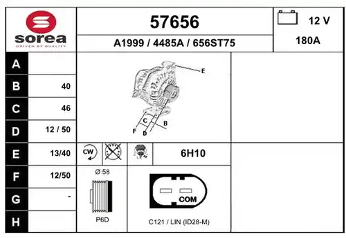 генератор EAI 57656