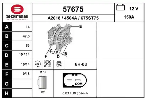 генератор EAI 57675