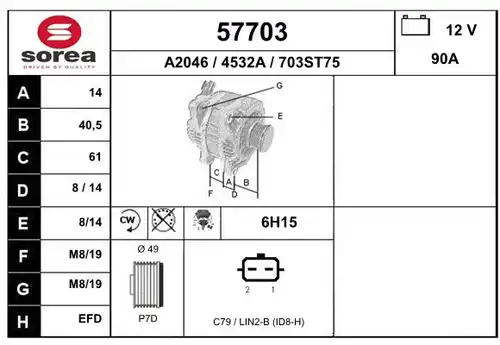 генератор EAI 57703