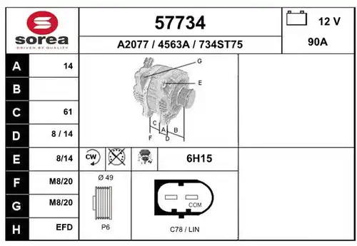 генератор EAI 57734