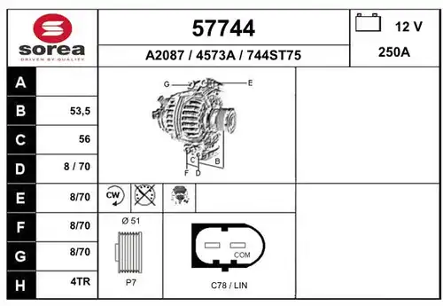 генератор EAI 57744