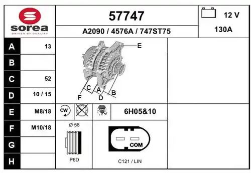 генератор EAI 57747