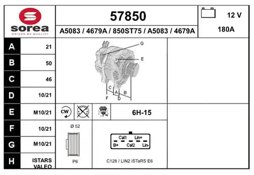 генератор EAI 57850