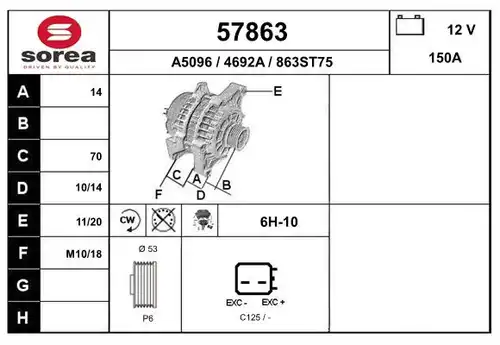 генератор EAI 57863