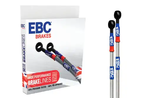 комплект спирачни маркучи EBC Brakes BLA1753-4L