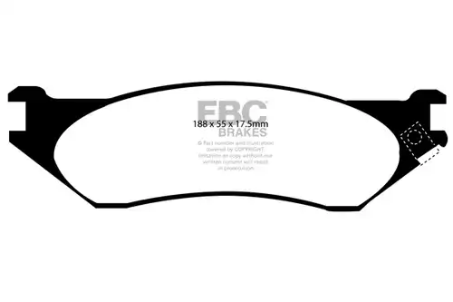 накладки EBC Brakes DP1267