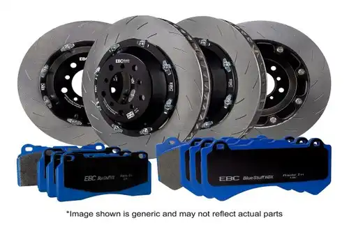 спирачен комплект, дискови спирачки EBC Brakes P2DK005B