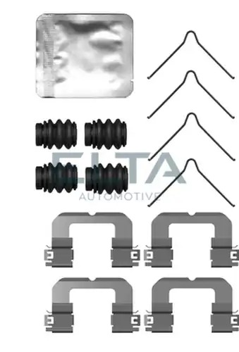 комплект принадлежности, дискови накладки ELTA AUTOMOTIVE EA8882