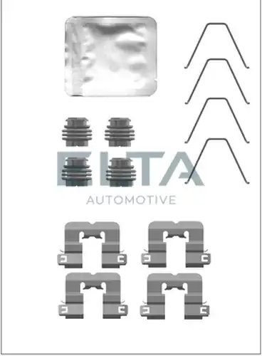 комплект принадлежности, дискови накладки ELTA AUTOMOTIVE EA8913