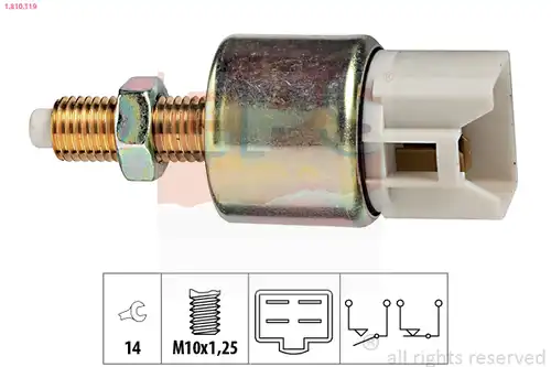 ключ за спирачните светлини EPS 1.810.119