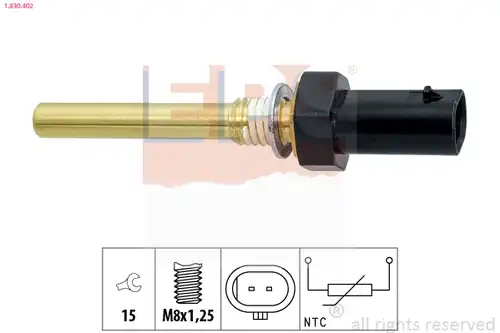 датчик, темература на маслото EPS 1.830.402