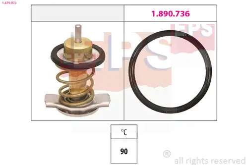 термостат, охладителна течност EPS 1.879.973
