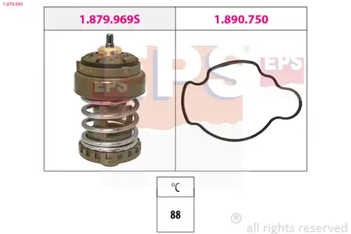 термостат, охладителна течност EPS 1.879.981