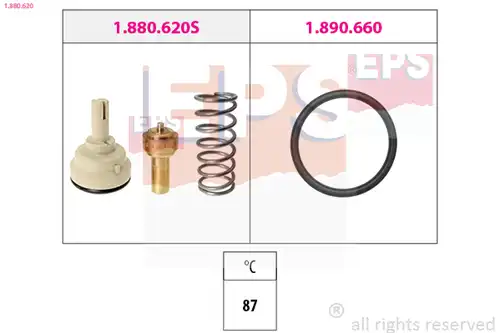 термостат, охладителна течност EPS 1.880.620