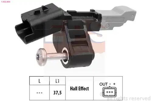 импулсен датчик, колянов вал EPS 1.953.806