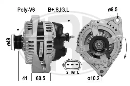 генератор ERA 209681A