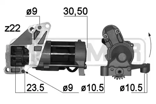 стартер ERA 220788A