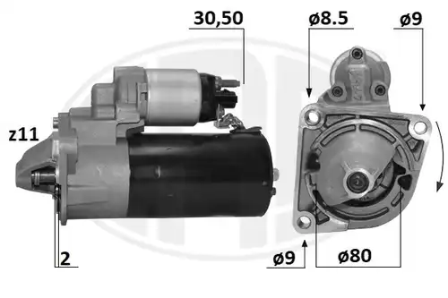 стартер ERA 221054