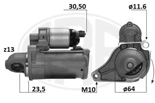 стартер ERA 221055