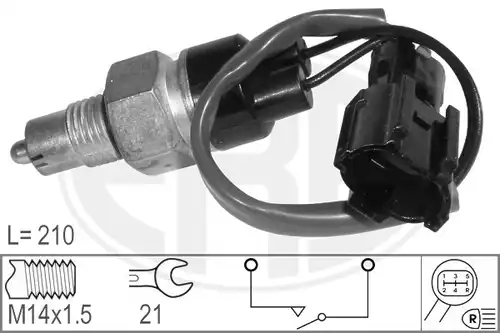 включвател, светлини за движение на заден ход ERA 330570