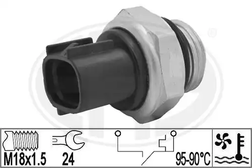 термошалтер, вентилатор на радиатора ERA 330957