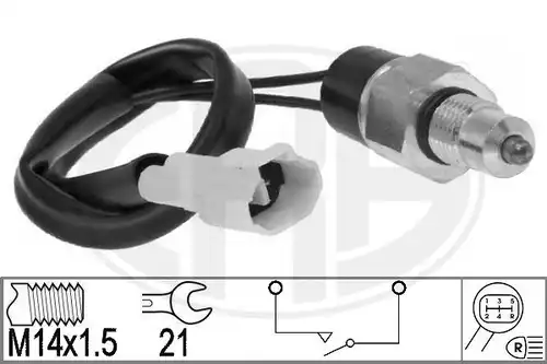 включвател, светлини за движение на заден ход ERA 331017