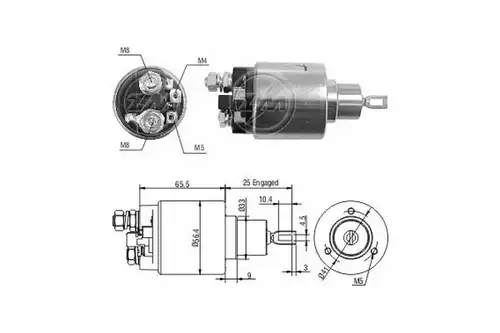 магнитен превключвател, стартер ERA ZM1474