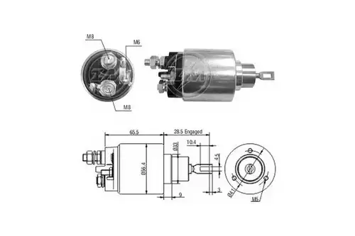 магнитен превключвател, стартер ERA ZM1479