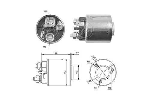 магнитен превключвател, стартер ERA ZM1491