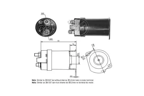 магнитен превключвател, стартер ERA ZM1557