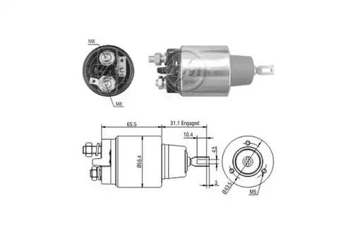 магнитен превключвател, стартер ERA ZM1575