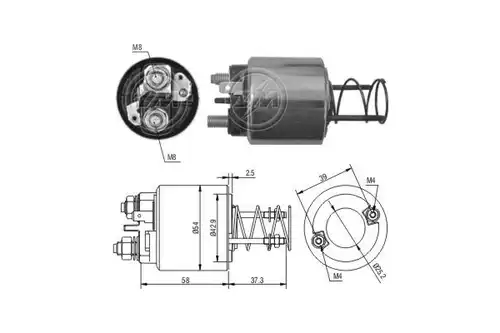 магнитен превключвател, стартер ERA ZM1594