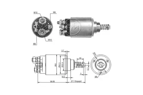 магнитен превключвател, стартер ERA ZM1639